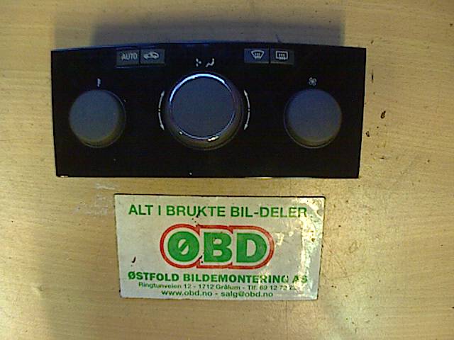 Varmeapparat betjening til Opel Astra H, 2004-2009 (OPEL|13250615)
