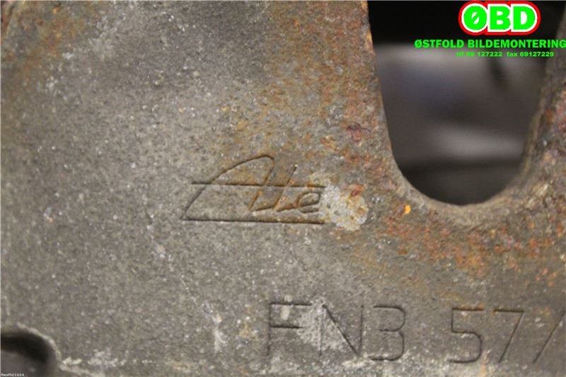 Bremsecaliper høyre foran til Opel Astra H 2004-2009  (OPEL|93176427|542472|)
