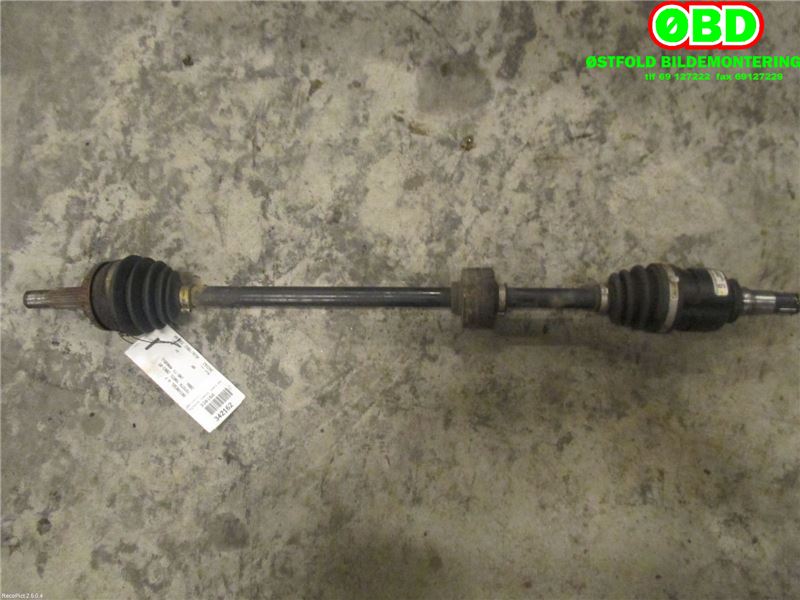Drivaksel høyre foran til Toyota Yaris 2003-2005 (Type I, Fase 2) (TOYOTA|434100D150|)