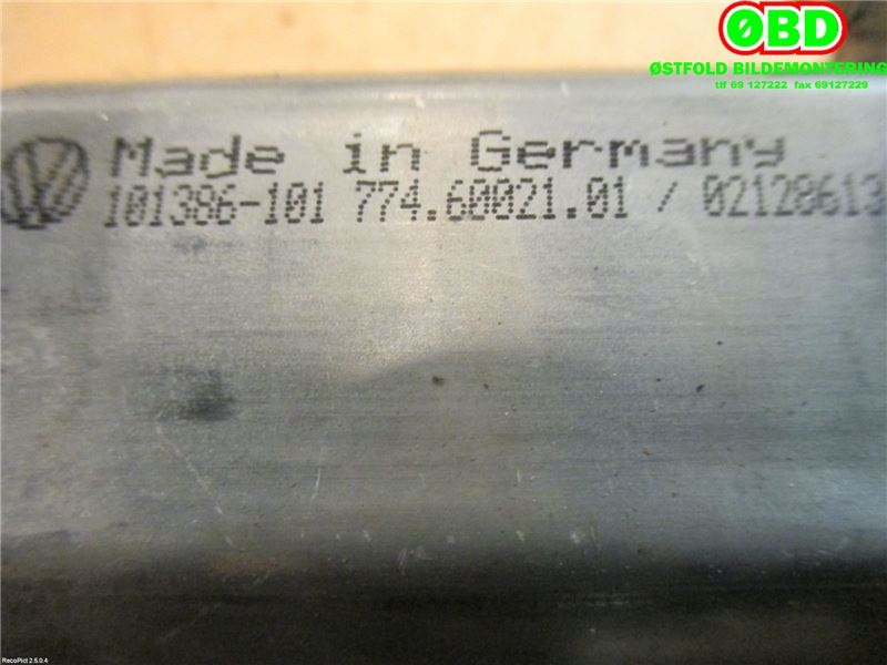 Ruteheis høyre foran til VW Golf IV 1998-2003  (VOLKSWAGEN|1J1 959 802 D||1J1959802D)