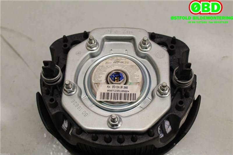 Airbag rattpute til VW Polo 2002-2005 (Type IV, Fase 1) (VOLKSWAGEN|1T0 880 201 A|)