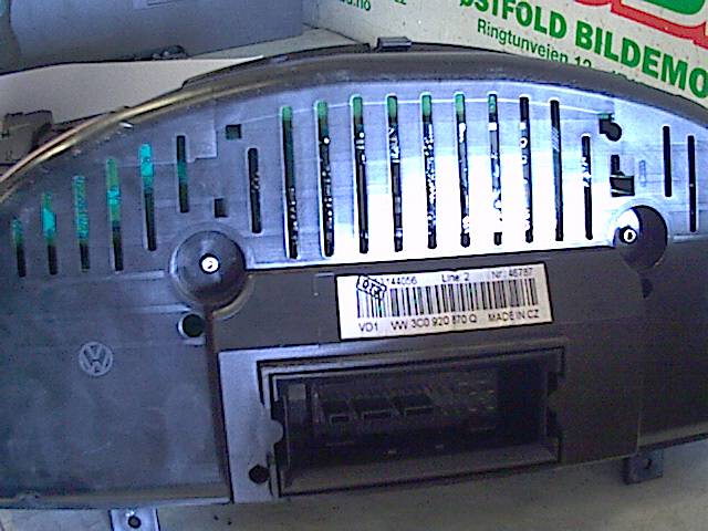 Instrumentpanel til VW Passat 2005-2010 (B6) (B6) (VOLKSWAGEN|3C0 920 870 QX||3C0920870Q)