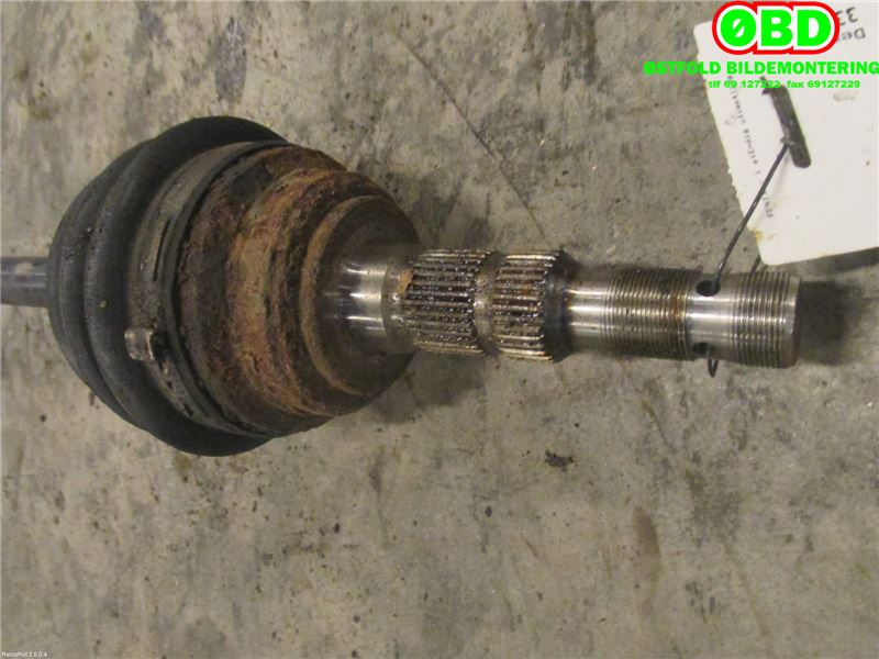 Drivaksel høyre foran til Opel Astra G 1998-2004 (OPEL|9117408|374322|)