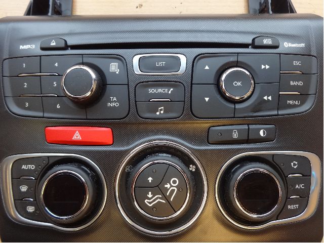 Varmeapparat betjening til Citroën DS4 2011-2017  (CITROEN|6452V9|9666027777)