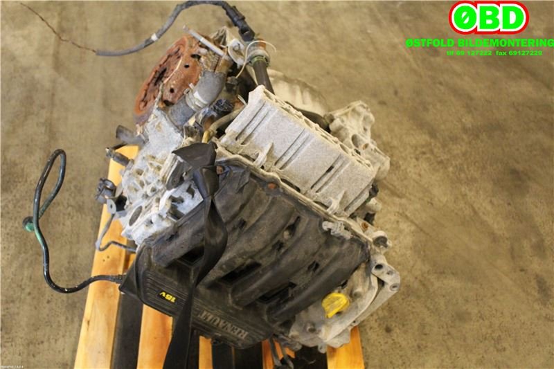 Motor bensin til Renault Megane 2006-2009 (Type II, Fase 2) (RENAULT|7701478351|7701478350|)