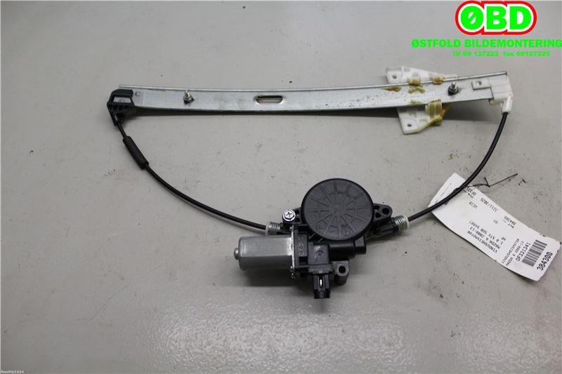 Ruteheis til Mazda 6, 2008-2010 (Type II, Fase 1) (MAZDA|GS1D58590A)