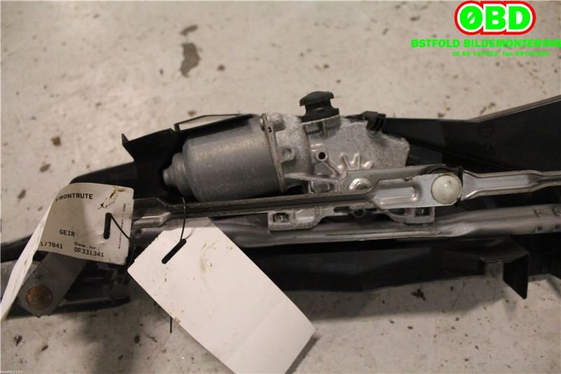 Viskermotor frontrute til Mazda 6 2008-2010 (Type II, Fase 1)  (MAZDA|GS1D67340|1593001431|)