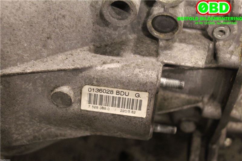 Girkasse manuell til BMW 1-Serie 2004-2011 (E81/E82/E87/E88) (E81/E82/E87/E88) (BMW|23 00 7 534 457|)