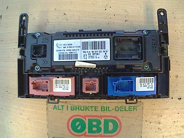 Varmeapparat betjening til Peugeot 407 2004-2010  (PEUGEOT|6451VW||96573322YP)