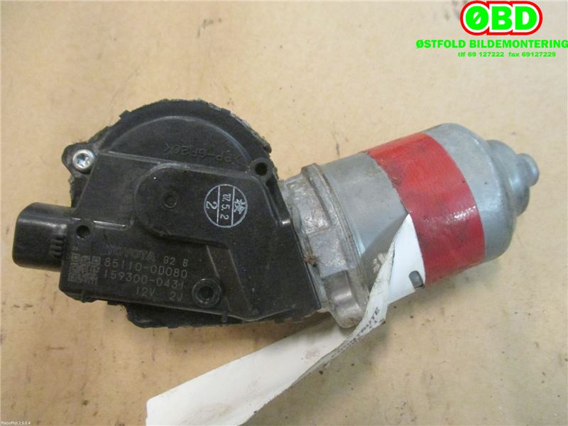 Viskermotor frontrute til Toyota Yaris 2006-2009 (Type II, Fase 1)  (TOYOTA|851100D080|1593000431)