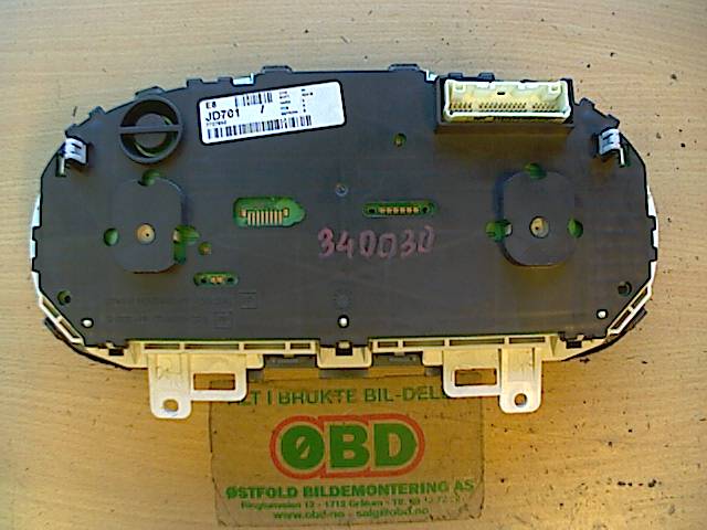 Instrumentpanel til Nissan Qashqai 2007-2010 (Type I, Fase 1) (NISSAN|24810JD701|24810JD71A|)