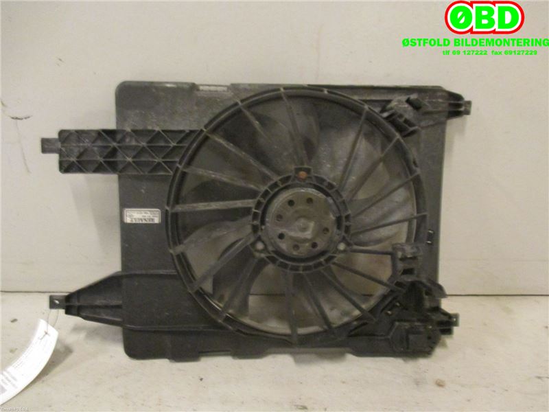 Kjølevifte til Renault Megane 2003-2005 (Type II, Fase 1) (RENAULT|7701070315|7701071862|8200151464)