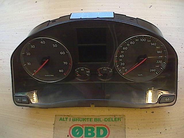 Instrumentpanel til VW Jetta 2005-2010 (VOLKSWAGEN|1K0 920 862 AX|)
