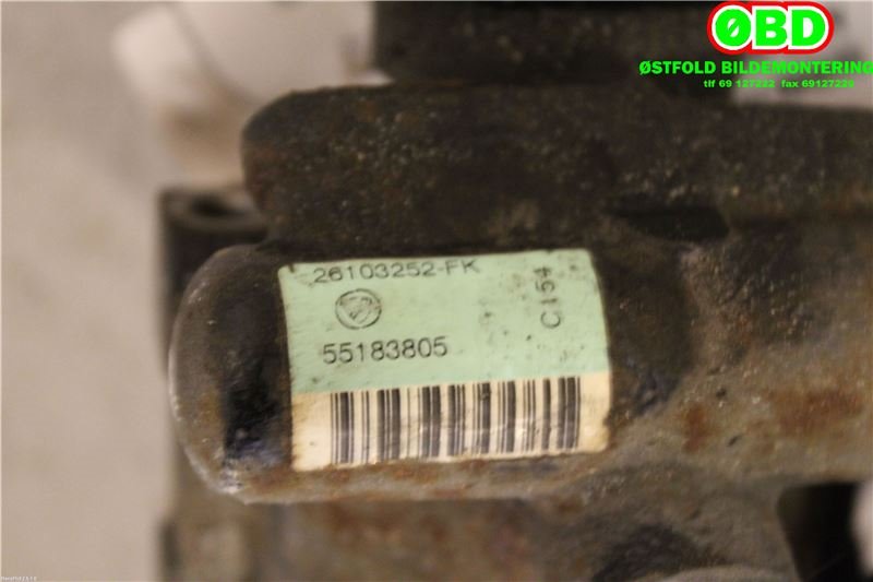 Servo pumpe mekanisk til Alfa Romeo GT 2004-2010  (ALFA ROMEO|55183805|)
