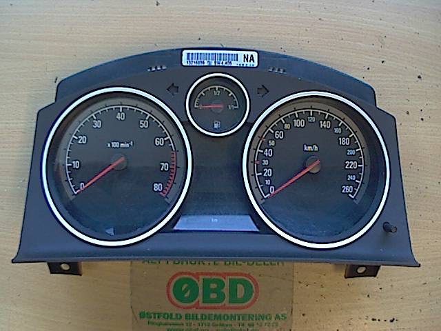 Instrumentpanel til Opel Zafira B, 2005-2011 (OPEL|13216658)