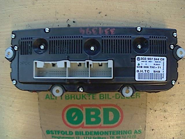 Varmeapparat betjening til VW Passat 2005-2010 (B6) (B6) (VOLKSWAGEN|3C0 907 044 DK||3C0907044CB)