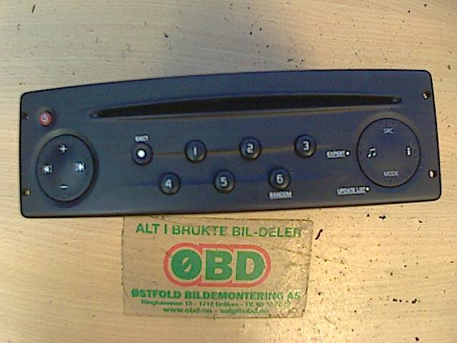Bilstereo til Renault Trafic, 2006-2014  (RENAULT|8200633634)
