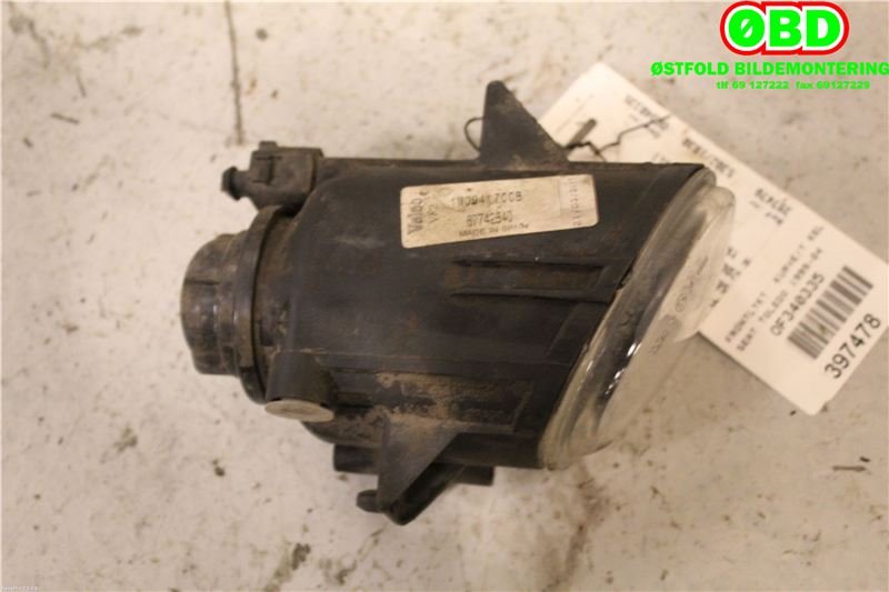 Tåkelykt venstre foran til Seat Toledo 1999-2005 (Type II)  (SEAT|1M0 941 701 B||1M0941700B)