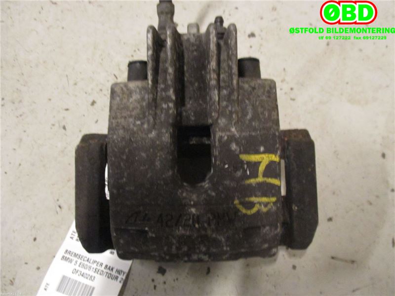Bremsecaliper høyre bak til BMW 5-Serie 2003-2010 (E60/E61) (E60/E61) (BMW|34 21 6 758 058|)