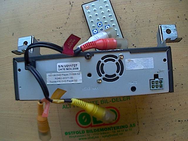 Bilstereo navigasjon spiller til Toyota Avensis 2003-2008 (Type II)  (TOYOTA||100106|TY899S2)