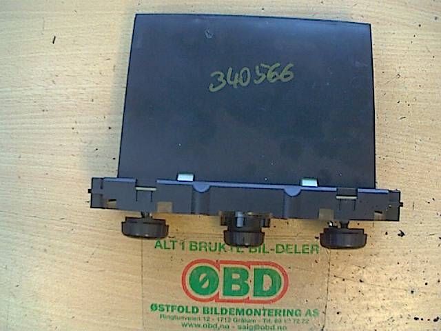 Varmeapparat betjening til Mitsubishi Grandis 2004-2009  (MITSUBISHI|7820A071|CAA502A050F|)