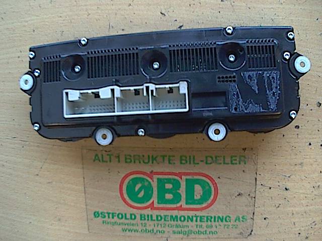 Varmeapparat betjening til Škoda Octavia 2005-2008 (Type II, Fase 1)  (SKODA|1Z0 907 044 AC|)
