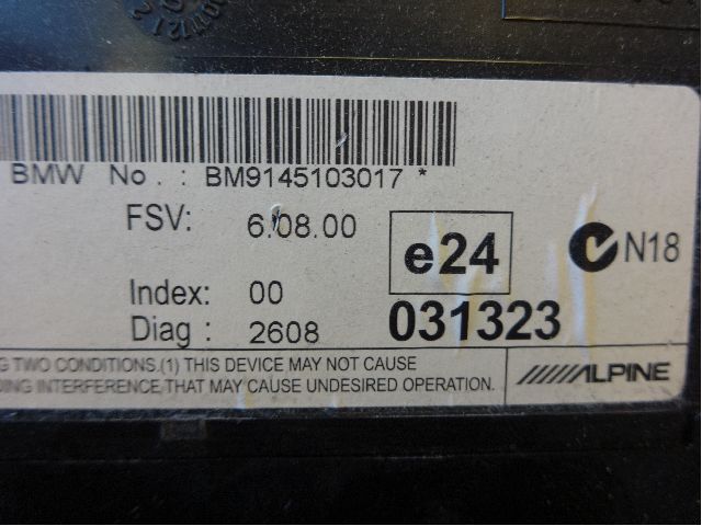Instrument kjørecomputer til BMW 3-Serie 2005-2011 (E90/E91/E92/E93) (E90/E91/E92/E93) (BMW|65829145103|65 82 9 193 758|)