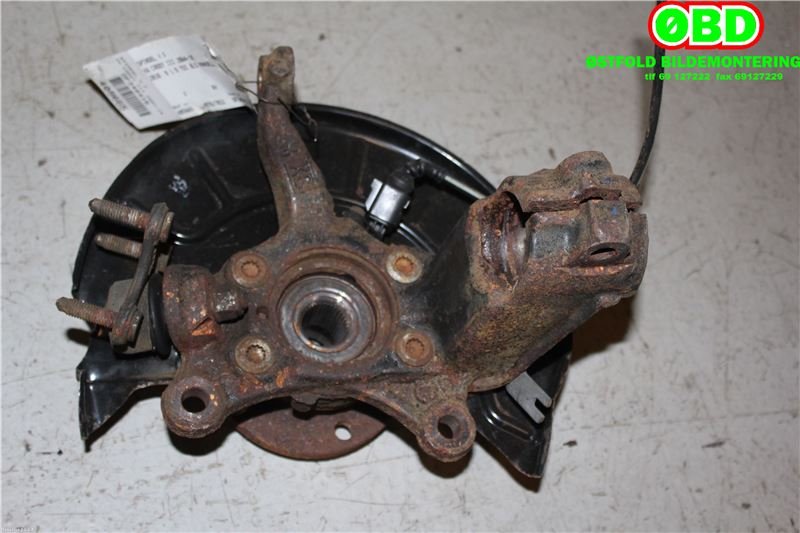 Hjulspindel venstre foran til VW Caddy 2004-2010 (Type III, Fase 1)  (VOLKSWAGEN|1K0 407 255 AA|)