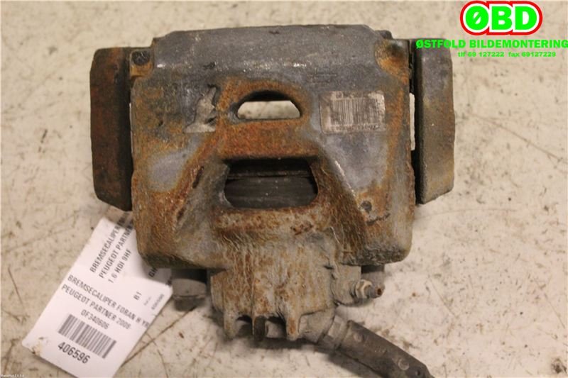 Bremsecaliper høyre foran til Peugeot Partner 2008-2015 (Type II, Fase 1)  (PEUGEOT|4400 V8|)