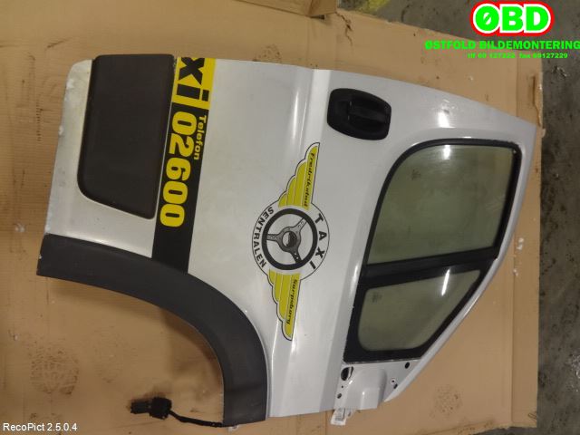Dør høyre foran til Peugeot Boxer 2007-2013 (Type III, Fase 1) (PEUGEOT|9004 Y2|)