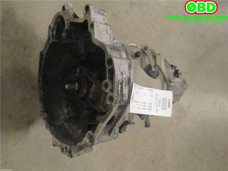 Girkasse manuell til Audi A6 2001-2004 (Type II, Fase 2) (C5) (C5) (AUDI|012 300 057 AX|DUK|)