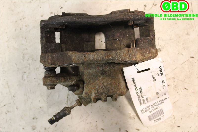 Bremsecaliper høyre foran til Citroën C3, Picasso 2009-2017 (CITROEN|4400R7|1617292180|)