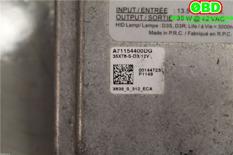 Styreenhet xenon/ballast til Ford Focus 2011-2014 (Type III, Fase 1)  (1710026|BM5113C170AA|)