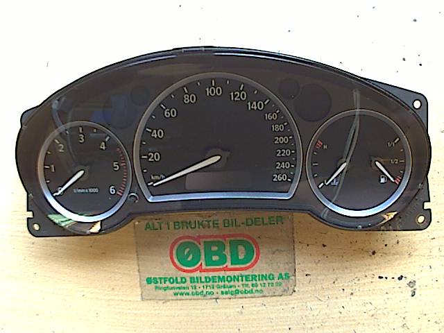 Instrumentpanel til Saab 9-3 2003-2007 (Type II, Fase 1) (SAAB|12802927|0263625215|)