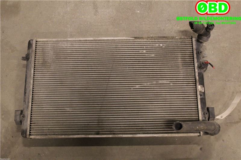 Radiator (manuell gir) til Seat Toledo, 1999-2005 (Type II) (SEAT|1J0 121 253 AD)