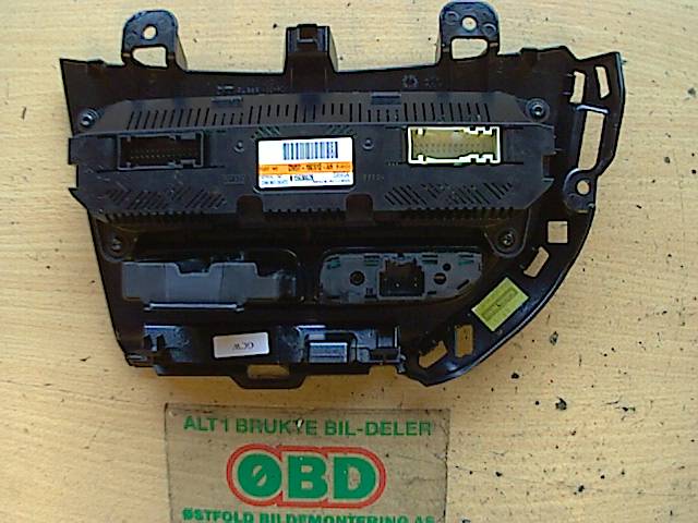 Varmeapparat betjening til Ford Focus 2011-2014 (Type III, Fase 1) (FORD FOCUS 1.6 KOMBI 5D|5315189|)