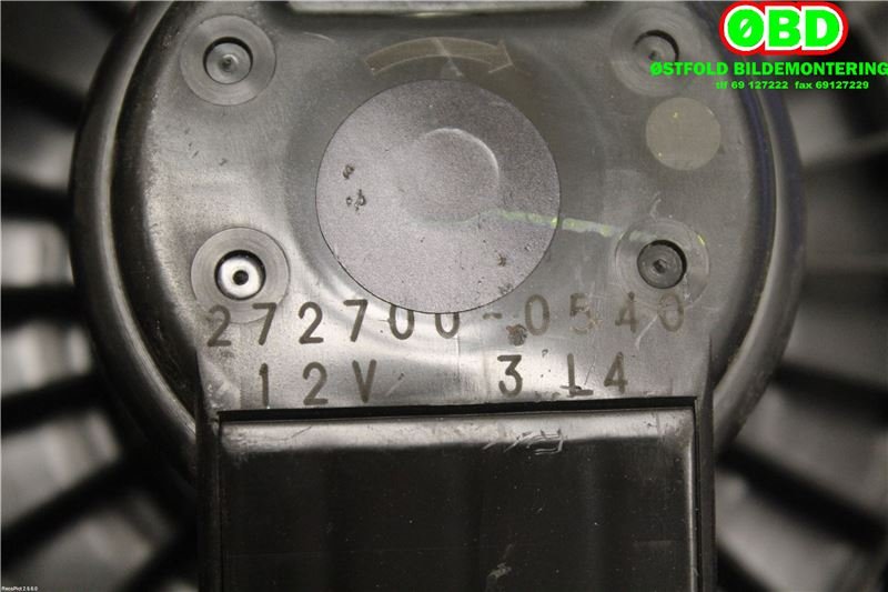 Varmeapparat motor til Toyota Urban Cruiser 2009-2014  (TOYOTA|8710352140|8710352141|)