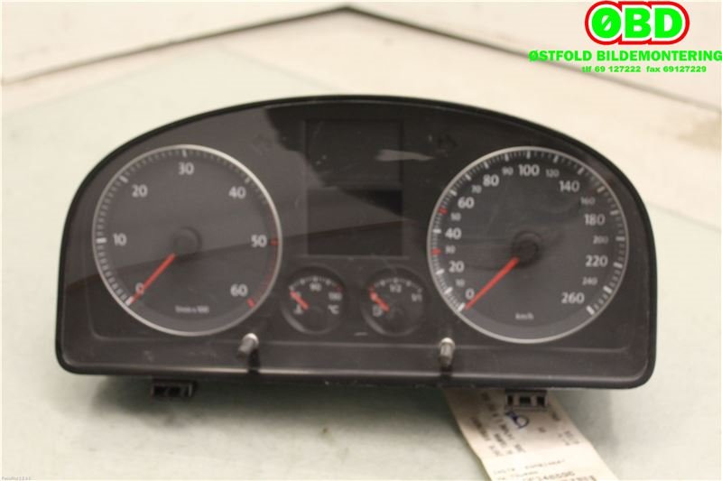Instrumentpanel til VW Touran 2003-2006 (Type I, Fase 1) (VOLKSWAGEN|1T0 920 862 FX||1T0920862F)