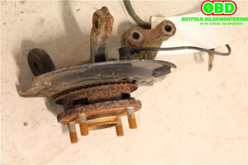 Hjulspindel høyre foran til Subaru Justy 2008-2010 (Type IV)  (SUBARU|)