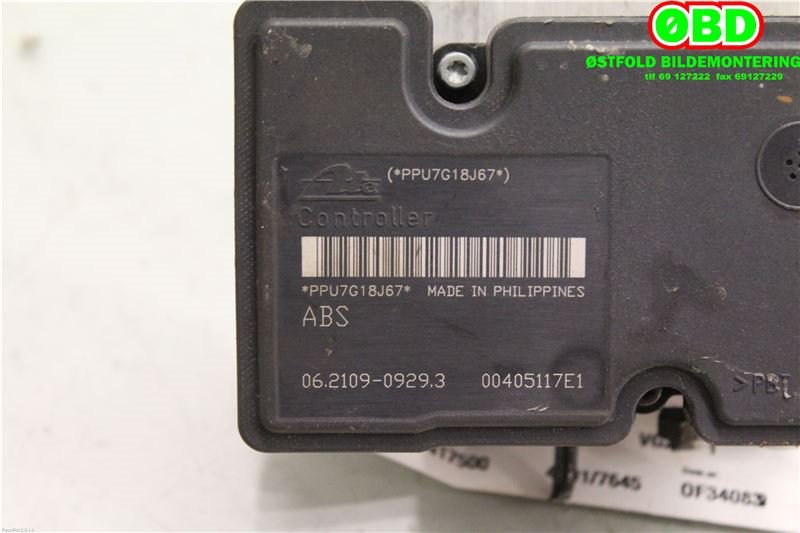 ABS sentral til Subaru Justy 2008-2010 (Type IV)  (SUBARU|89540-B1010|06210909293|44510-B1011)