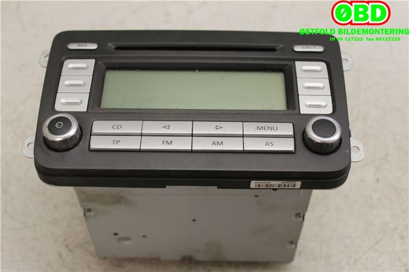 Bilstereo til VW Golf V, Combi 2003-2008 (VOLKSWAGEN||1K0035186T)