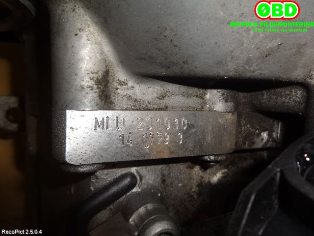 Girkasse manuell til VW Caddy 2010-2015 (Type III, Fase 2) (VOLKSWAGEN|0A4 300 046 R|)
