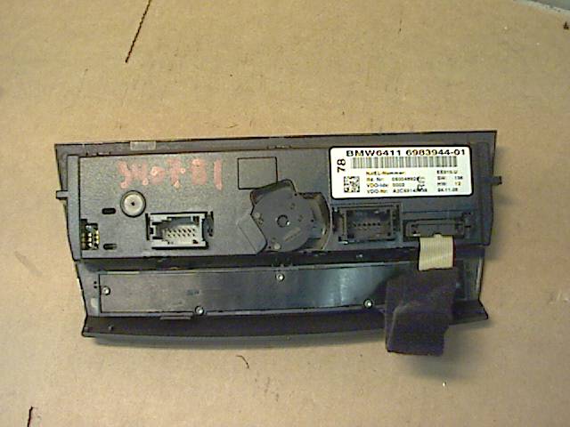 Varmeapparat betjening til BMW 3-Serie, 2005-2011 (E90/E91/E92/E93) (E90/E91/E92/E93) (BMW|)
