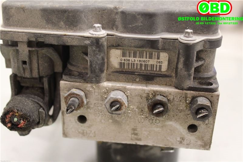ABS sentral til Škoda Roomster 2006-2010 (Fase 1) (SKODA|6R0 614 517 L|)