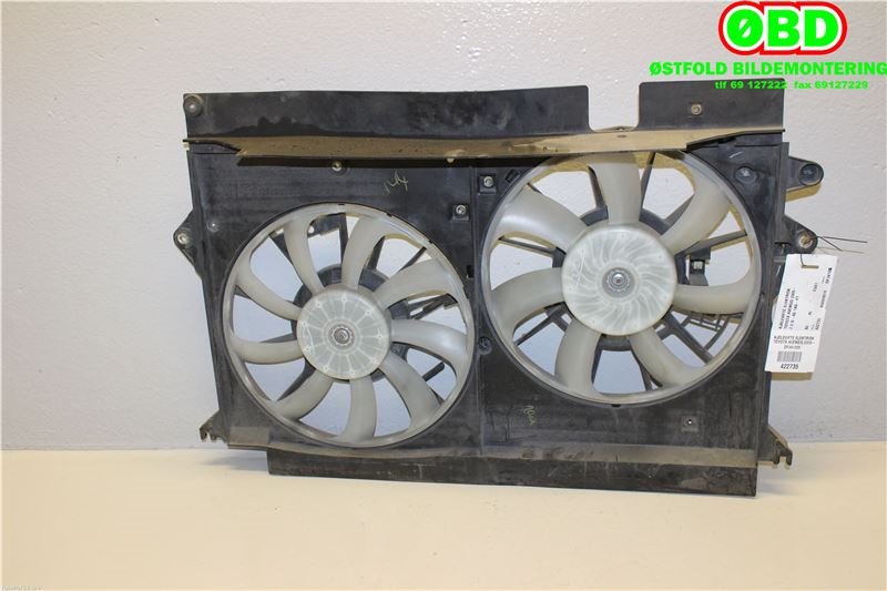 Kjølevifte til Toyota Avensis 2009-2015 (Type III, Fase 1)  (TOYOTA|163610R080|163610R030|)