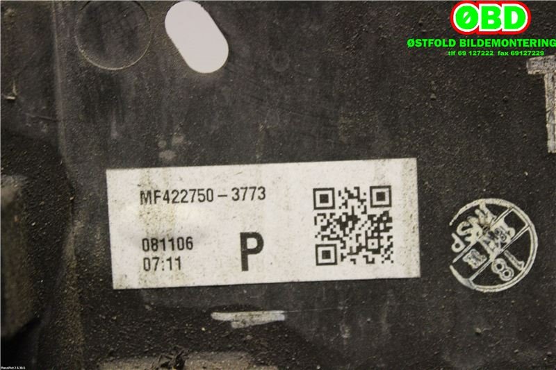 Kjølevifte til Toyota Avensis 2009-2015 (Type III, Fase 1)  (TOYOTA|163610R080|163610R030|)