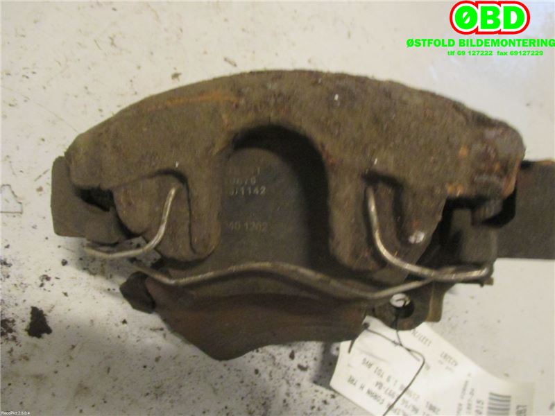 Bremsecaliper høyre foran til Audi A6 2001-2004 (Type II, Fase 2) (C5) (C5) (AUDI|8E0615124A|8E0615124AX|)