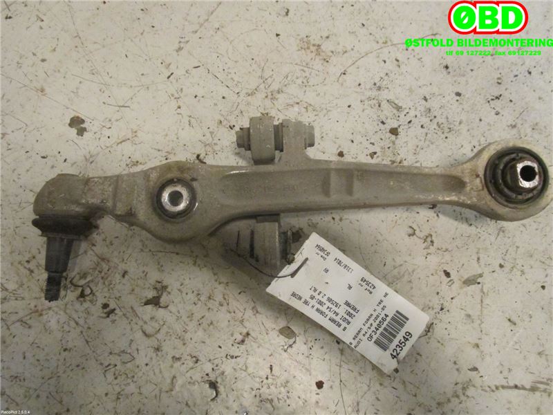 Bærebru høyre foran nedre til Audi A4, 2001-2004 (Type II) (B6) (B6) (AUDI|8E0407151M)