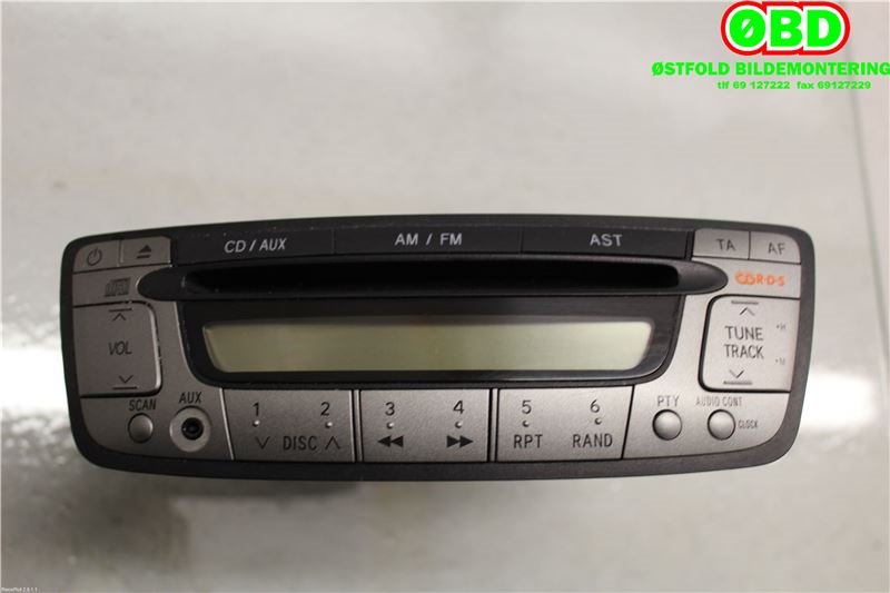 Bilstereo til Peugeot 107 2006-2014  (PEUGEOT|6564K6||861200H010)
