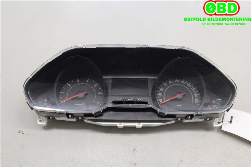 Instrumentpanel til Peugeot 208 2012-2019 (Type I) (9801905280|)